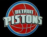 Detroit Pistons Logo Belt Buckle