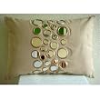 Mirror Light - Decorative Pillow Covers - Rectangle Pillow Cover with Mirror Embroidery