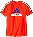 adidas Big Boys' YB Short-Sleeve T-Shirt
