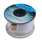 C&E 100 Feet 16AWG CL2 Rated 2-Conductor Loud Speaker Cable (For In-Wall Installation)