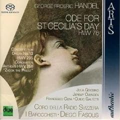 George Frideric H�ndel: Ode For St. Cecilia�S Day Hwv 76