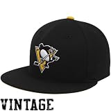 Mitchell & Ness Pittsburgh Penguins Vintage Fitted Hat 7 5/8