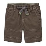 Infant Boys' Genuine Kids from OshKosh Ripstop Shorts - Brown Suede
