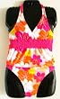Girls 2 Pc Tankini - Pink/OrangeFloral
