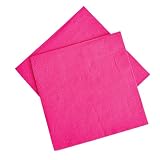 Hot Pink Beverage Napkins (50 pc)