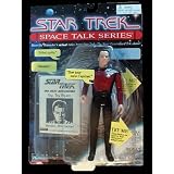 Q Action Figure - Star Trek Space Talk Series - Here's the Character's Actual Voice From the Star Trek: The Next Generation Tv Show ~ Playmates Toys, Inc.