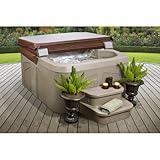 Lifesmart Rock Solid Simplicity Plug and Play 4 Person Spa With 12 Jets
