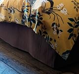 DwellStudio Pyramids Matelasse Queen Bedskirt, Ash DwellStudio Pyramids Matelasse Queen Bedskirt, Ash