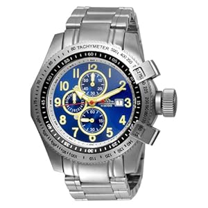 Adee Kaye Men's AK6267-M-BLU Japanese Miyota Quartz Movement