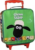 Shreds Shaun the Sheep Green Nylon Trolley Case