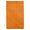 Contemporary Home Bath Rug - Super Orange (23.5x38")