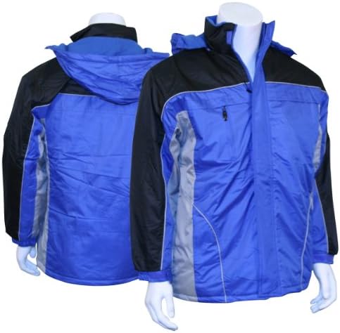 Boy's "Block" Ski Jacket with Removeable Hood