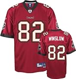 Kellen Winslow Jr. Red Reebok NFL Premier Tampa Bay Buccaneers Jersey - Small