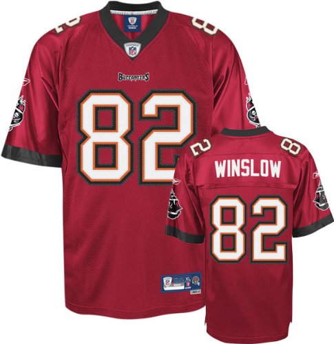 Kellen Winslow Jr. Red Reebok NFL Premier Tampa Bay Buccaneers Jersey - Small