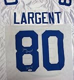 Steve Largent Autographed Seattle Seahawks White Jersey HOF 95 PSA/DNA ITP at Amazon.com