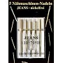 5 N�hmaschinennadeln Jeans "nickelfrei" 130/705H Flachkolben f�r N�hmaschine