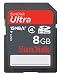 SanDisk Ultra SD 8  GB Flash Memory Card SDSDH-008G