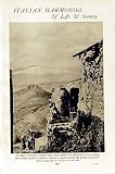 C1920 Italy Sicilian Villagers Mount Etna Old Man Boy