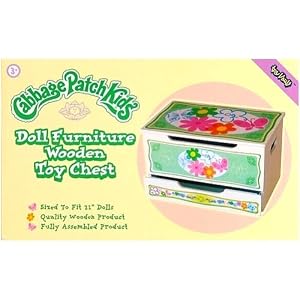 Cabbage Patch Kids Wooden Toy Chest