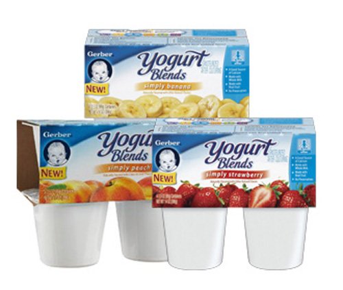 gerber yogurt blends snack assortment