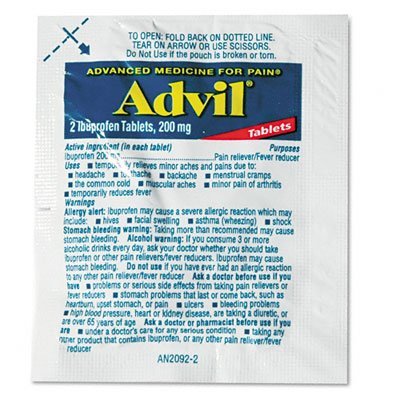 LIL00774 - Advil Refill Packs for Single-Dose Pain Relief Center