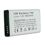 BLACKBERRY 7100 BATTERY - LI-ION 1800mAh for BLACKBERRY 7100,RESEARCH BLACKBERRY 7100 SERIES,RESEARCH BLACKBERRY 7105,RESEARCH BLACKBERRY 7130,RESEARCH BLACKBERRY 8700 SERIES,RESEARCH/BLACKBERRY 7100 SERIES,RESEARCH/BLACKBERRY 7105,RESEARCH/BLACKBERRY 7130,RESEARCH/BLACKBERRY 8700 SERIES
