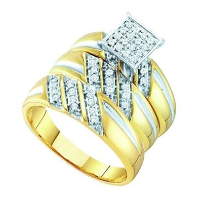 Cheap Girls Jewelry 0.29CT DIAMOND FASHION TRIO SET For Sale Cheap Girls Jewelry 0.29CT DIAMOND FASHION TRIO SET For Sale