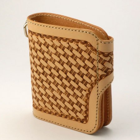 Cover image : KC,s ケーシーズ [ラレド バスケット] 折財布 【ベージュ】 wallet014
