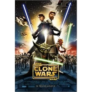 Clone Wars Star Wars Framed Movie Poster