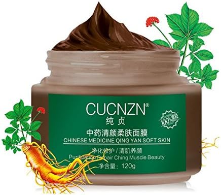 herbal essence blackhead Facial Mask acne scars remover mite face care treatment whitening cream skin care moisturizing 125g