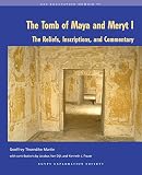 The tomb of Maya and Meryt. I, The reliefs, inscriptions, and commentary