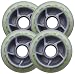 BARBED WIRE 80mm 78a Roller Inline Skate Wheels 4-Pack