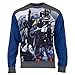 Star Wars Bounty Hunters Men's Sublimated Mesh Crew Neck Sweatshirt, Large Navy Blue