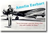 Amelia Earhart - Famous Person Classroom Poster