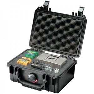 Pelican 1120 Case w Foam (Black) by
