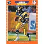 1989 Pro Set #196 Ron Brown Football Card