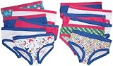 Fruit Of The Loom Girls 7-16 Girls 12 Pack Cotton Hipsters