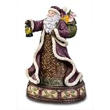 San Francisco Music Box Holly and Ivy Father Christmas Fig