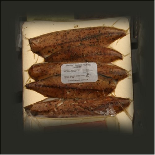 Smoked Peppered Mackerel - 1 lb