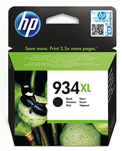 HP 934XL - Black - original - ink cartridge - for Officejet 6812, 6815, Officejet Pro 6230, 6830, 6835
