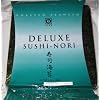 Sushi Nori Seaweed Sheets - 50 Sheets Deluxe Roasted Seaweed - 4.5oz by Nagai Nori