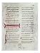 Facsimile of the First Page of the Gospel Written in Cyrillic Characters, Brought to France 1051 Art Giclee Poster Print by French School, 18x24
