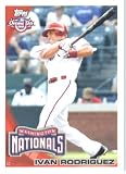 2010 Topps Opening Day Baseball Card # 44 Ivan Rodriguez - Texas Rangers Mint Condition MLB Trading Card - Shipped In Protective ScrewDown Display Case!