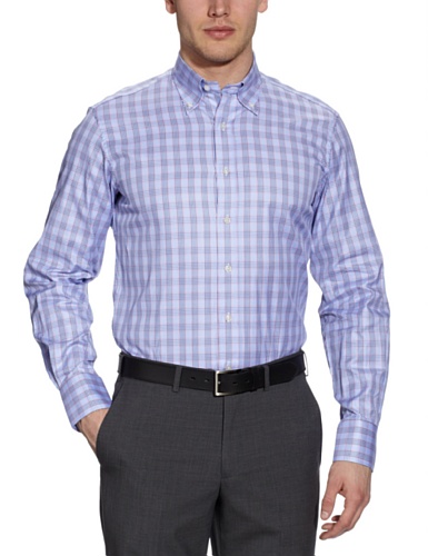 Arrow Herren Businesshemd Regular Fit, kariert 