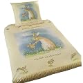 Global Labels G 46 600 WDW1 100 Renforce Bettw�sche, Wei�t du eigentlich, wie lieb ich dich hab? 135 x 200 cm Bettbezug und 80 x 80 cm Kissenbezug