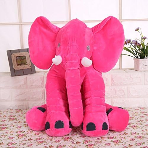 Baby Long Nose Elephant Doll Soft Plush Stuff Toys Lumbar Cushion Pillow
