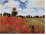 Posters: Claude Monet Poster Art Print - Campo Di Papaveri (47 x 35 inches)