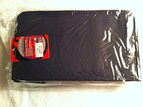 Yiscinda WIDE 96 Piece C.D./ D.V.D. Case Holder with Zipper