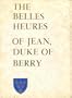 The Belles Heures of Jean, Duke of Berry