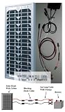 Tektrum 20w 20 Watt Solar Panel Battery Trickle Charger Kit Maintainer for RV - Home - Boat - Pool